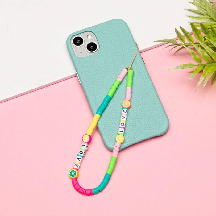 Beaded Phone Charm- Aigre Doux