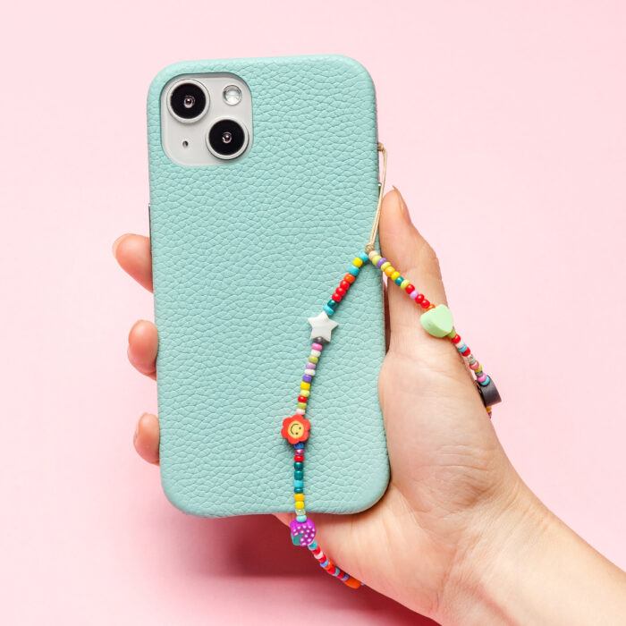 Beaded Phone Charm- La Paix Interieure