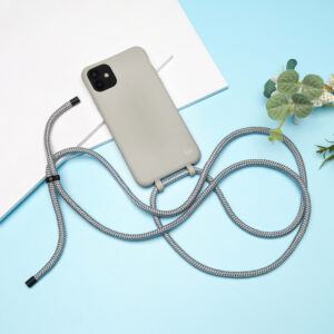 iPhone 11 Cross Body Phone Case - Grey