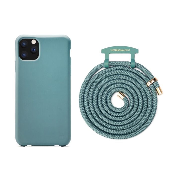 Cross Body Phone Strap (CORD)- Aqua Marine