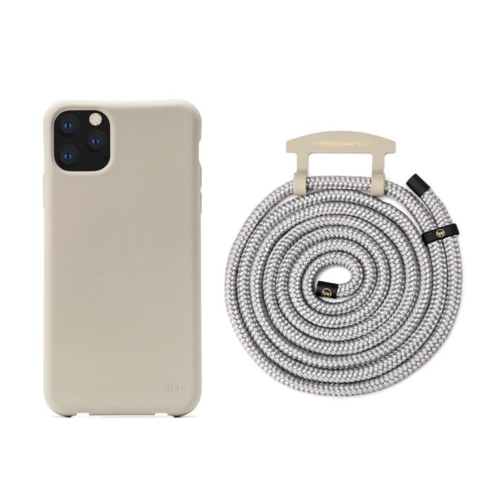 Cross Body Phone Strap (CORD)- Grey