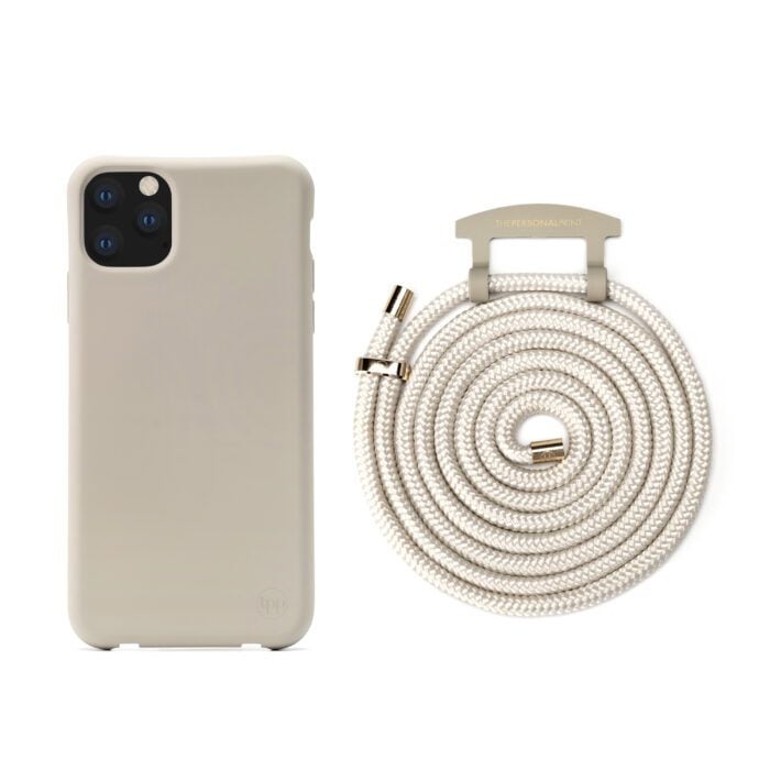 Cross Body Phone Strap (CORD)- Pearl