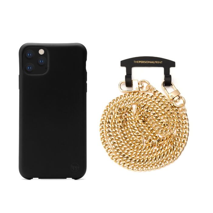 Cross Body Phone Chain- Gold