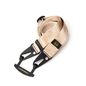 Cross Body Phone Strap (NYLON)- Gold thumb