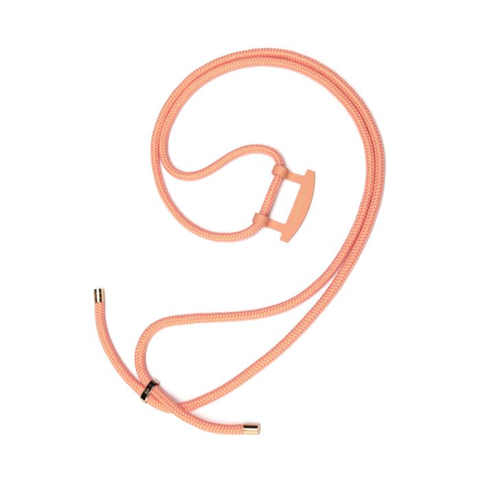 Cross Body Phone Strap (CORD)- Peach