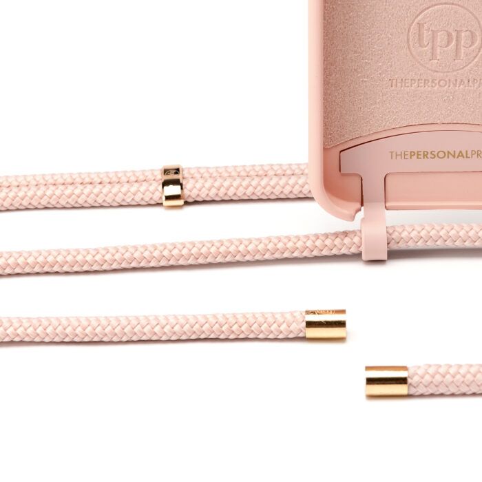 Cross Body Phone Strap (CORD)- Blush Nude