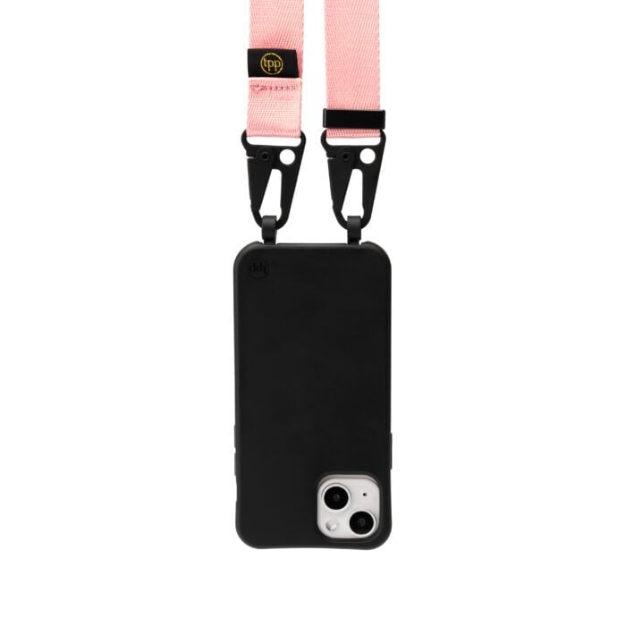 Cross Body Phone Strap (NYLON)- Rose Gold