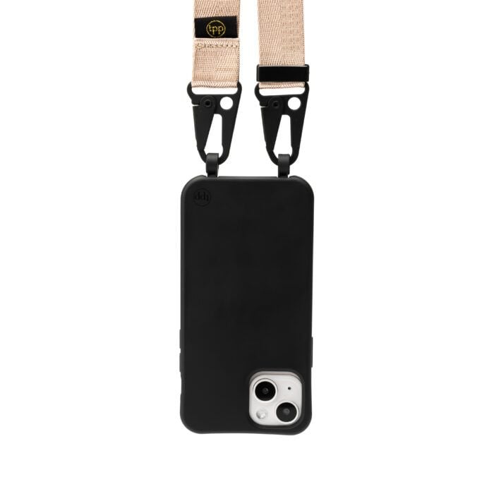 Cross Body Phone Strap (NYLON)- Gold