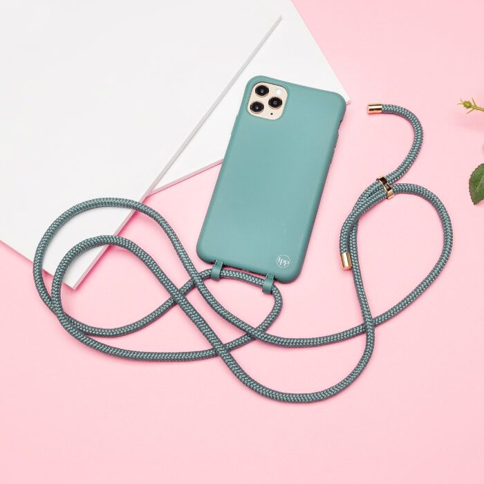 Cross Body Phone Strap (CORD)- Aqua Marine