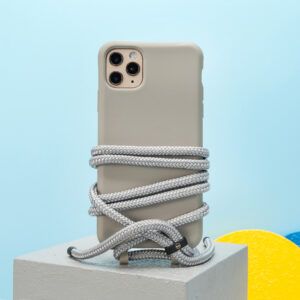 Cross Body Phone Strap (CORD)- Grey