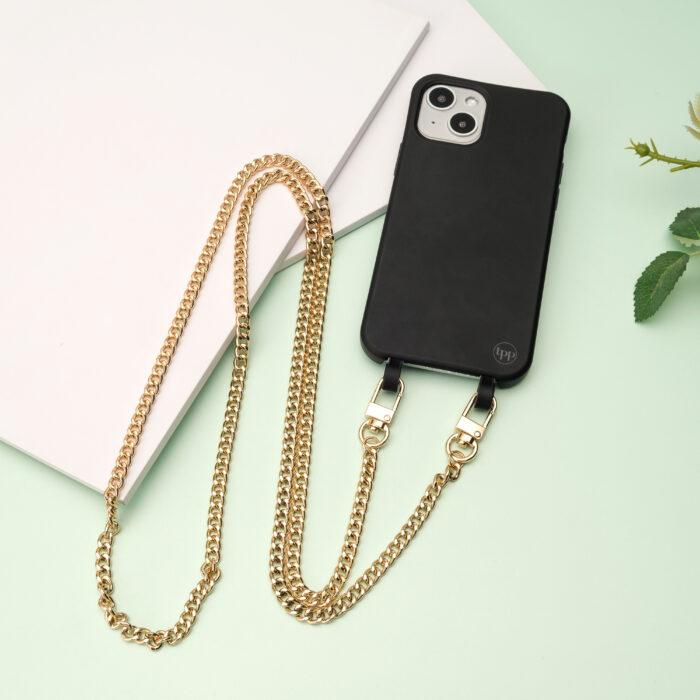 Cross Body Phone Chain- Gold