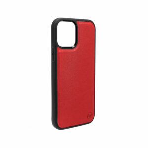 iPhone 12 Pro Nappa Leather Case - Red