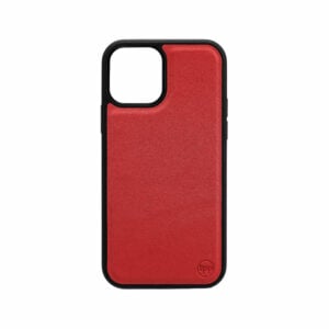 iPhone 12 Pro Nappa Leather Case - Red