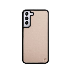 Samsung S22 Nappa Leather Case - Nude