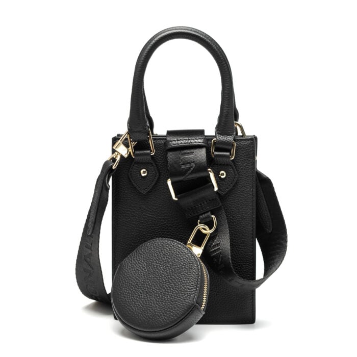 Mini Tote Bag- Black