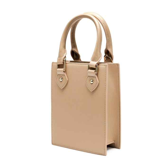 Mini Tote Bag- Nude