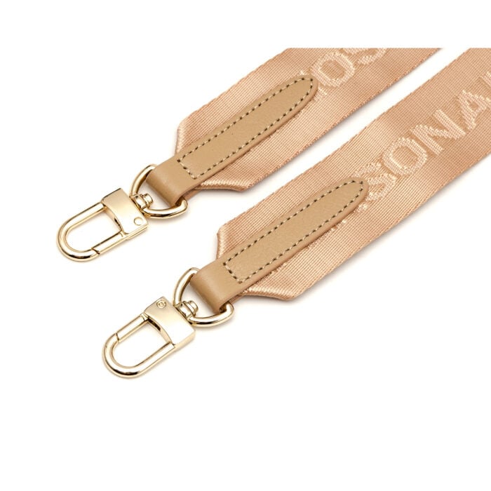 Nylon Bag Strap- Nude