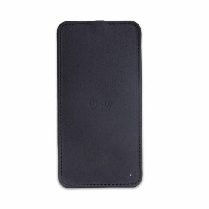 Wireless Charging Leather Pad- Black