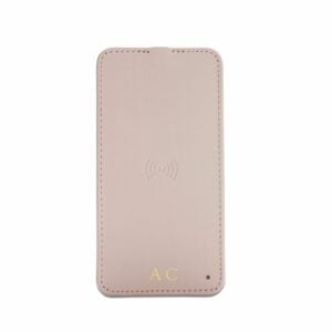 Wireless Charging Leather Pad- Nude