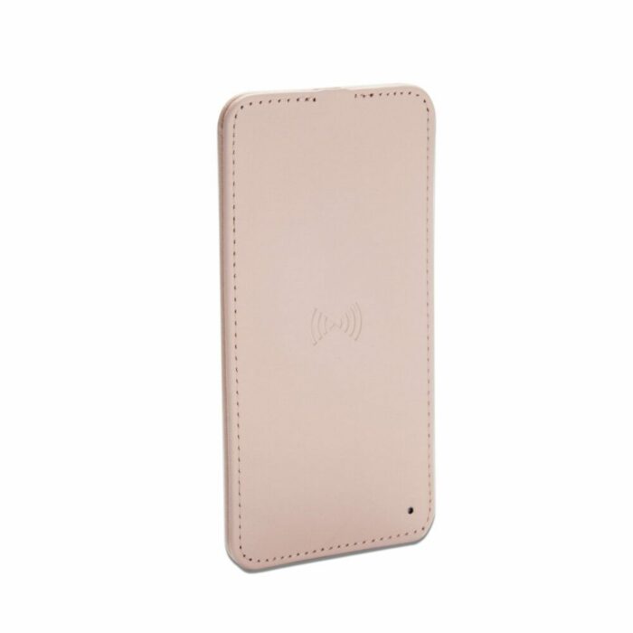 Wireless Charging Leather Pad- Nude