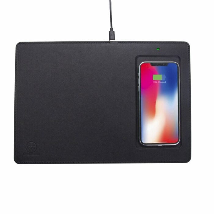 Wireless Charging Mouse Pad- Black