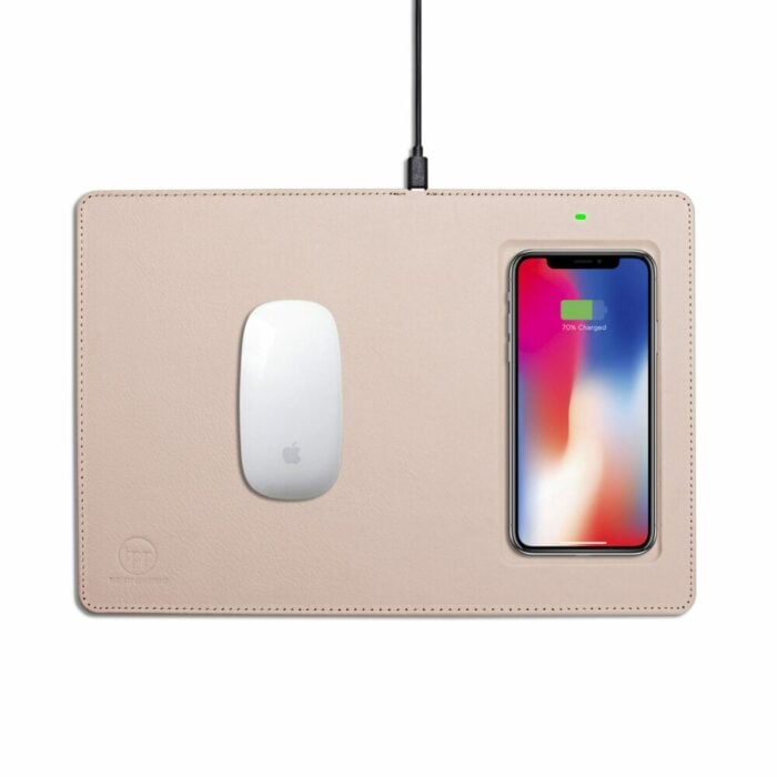 Wireless Charging Mouse Pad- Nude