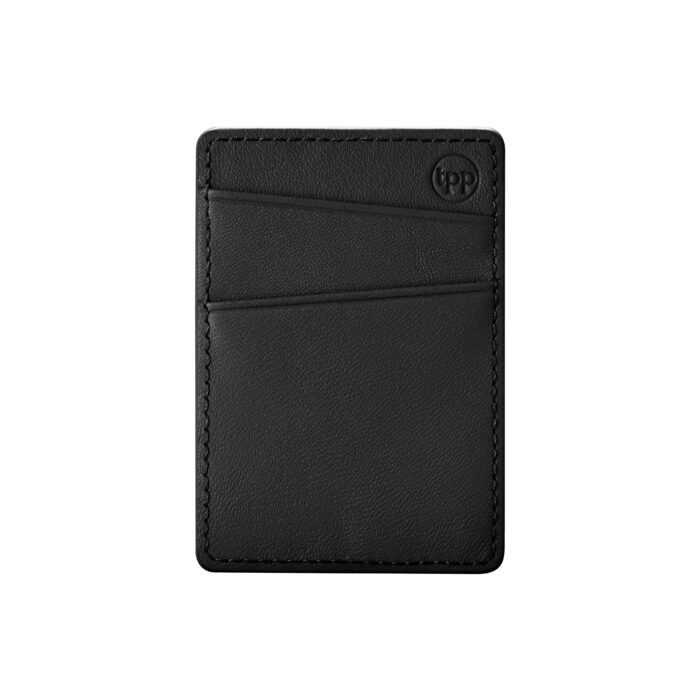 Slim Card Pocket Sleeve with MagSafe- Black