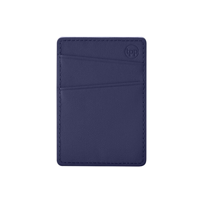 Slim Card Pocket Sleeve with MagSafe- Navy Blue