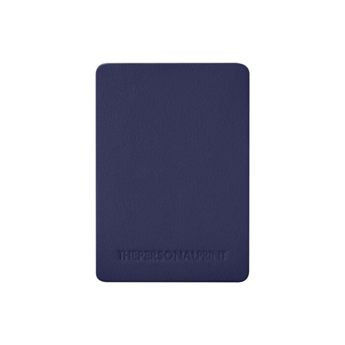 Slim Card Pocket Sleeve with MagSafe- Navy Blue