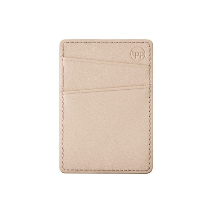 Slim Card Pocket Sleeve with MagSafe- Nude