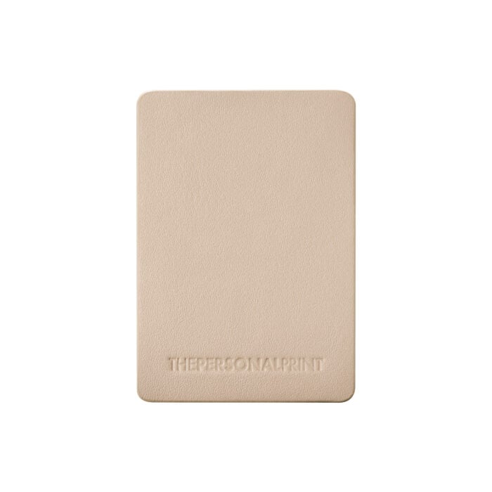 Slim Card Pocket Sleeve with MagSafe- Nude