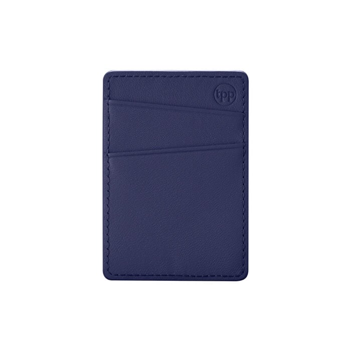 Slim Card Pocket Sleeve with MagSafe- Navy Blue