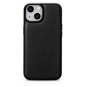 iPhone 14 Nappa Leather Case - Black