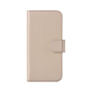 iPhone 15 Pro Leather Wallet Case with MagSafe- Nude