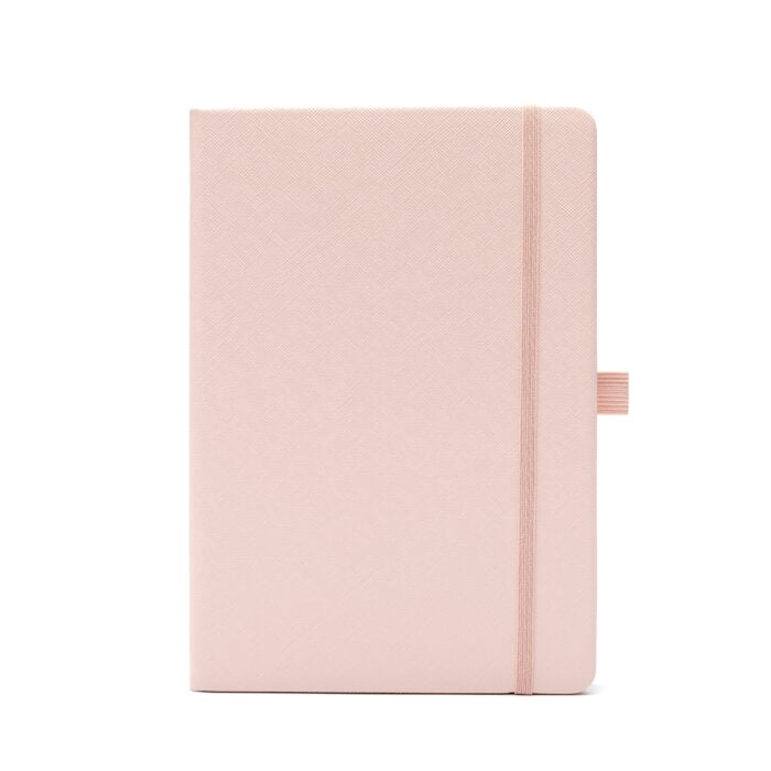 Leather Notebook- Pink