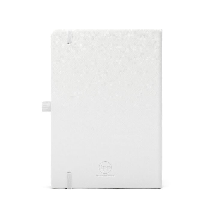 Leather Notebook- White