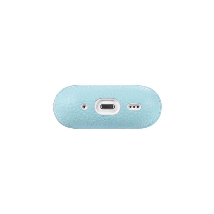 AirPods Pro (2nd Generation) Leather Case- Grain Aqua