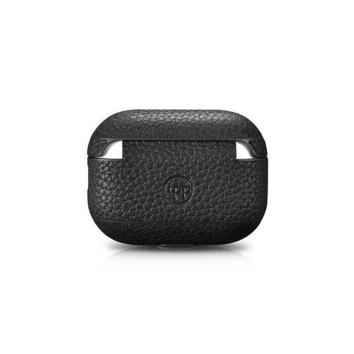 AirPods Pro (2nd Gen) Leather Case- Grain Black