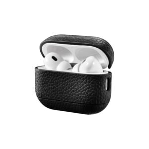 AirPods Pro (2nd Gen) Leather Case- Grain Black