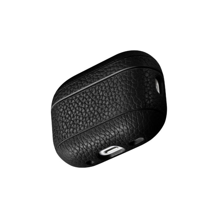 AirPods Pro (2nd Gen) Leather Case- Grain Black