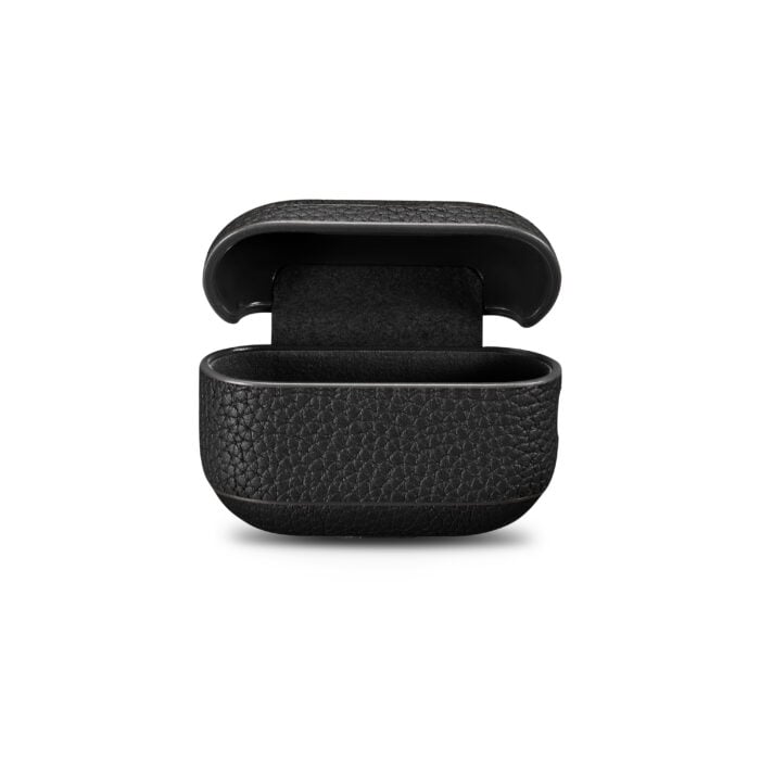 AirPods Pro (2nd Gen) Leather Case- Grain Black