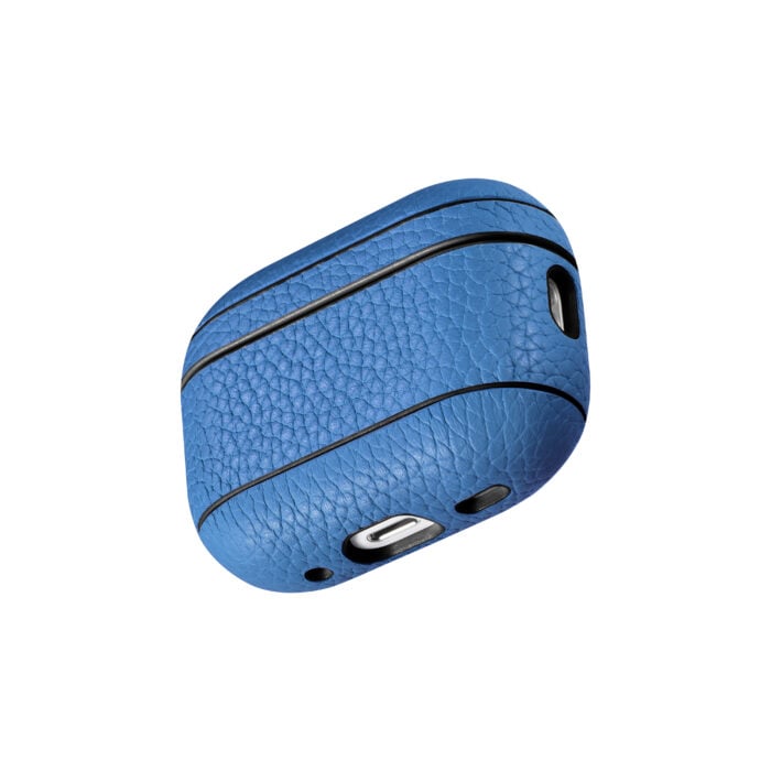 AirPods Pro (2nd Generation) Leather Case- Grain Blue