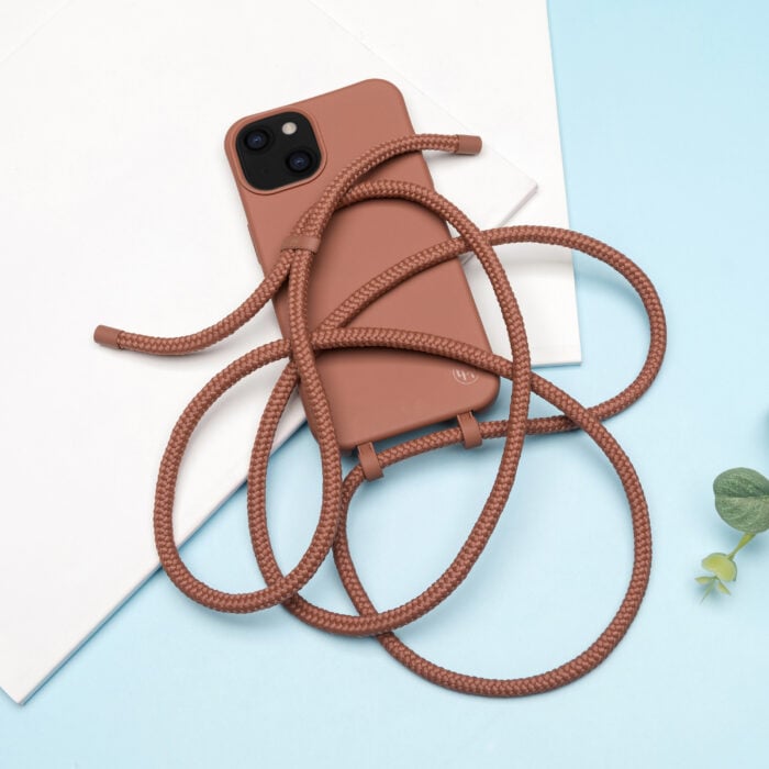 Cross Body Phone Strap (CORD)- Brown