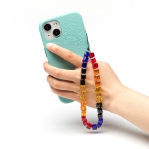 Crystal Phone Charm- Multicolour