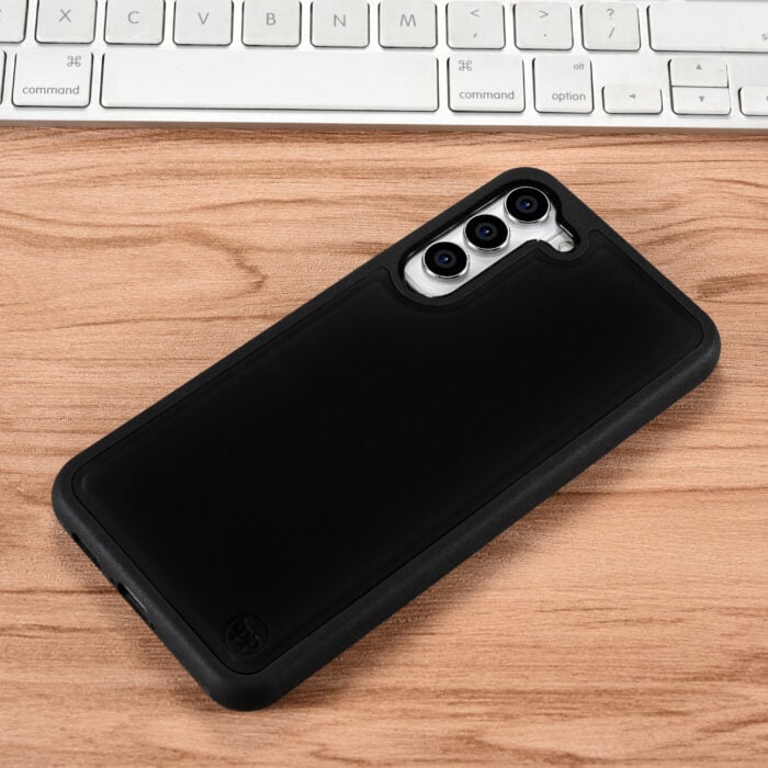 Samsung S23 Nappa Leather Case - Black