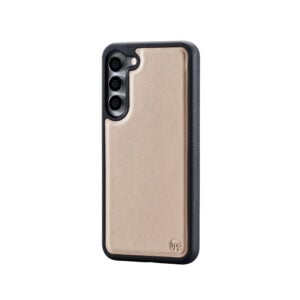 Samsung S24 Nappa Leather Case - Nude