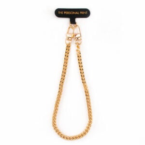 Universal Wrist Phone Strap- Gold Chain