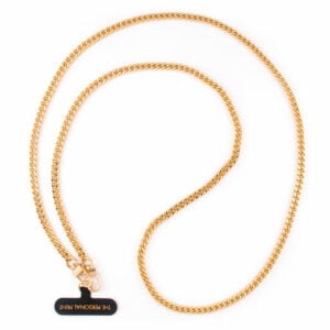 Universal Cross Body Phone Strap- Gold Chain