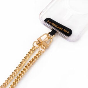 Universal Wrist Phone Strap- Gold Chain