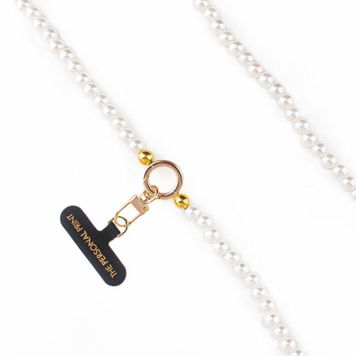 Universal Cross Body Phone Strap- Pearl